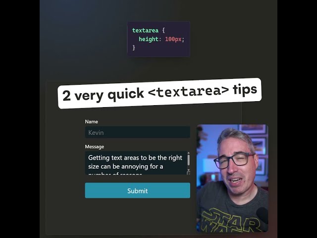 These two features make styling textareas easier