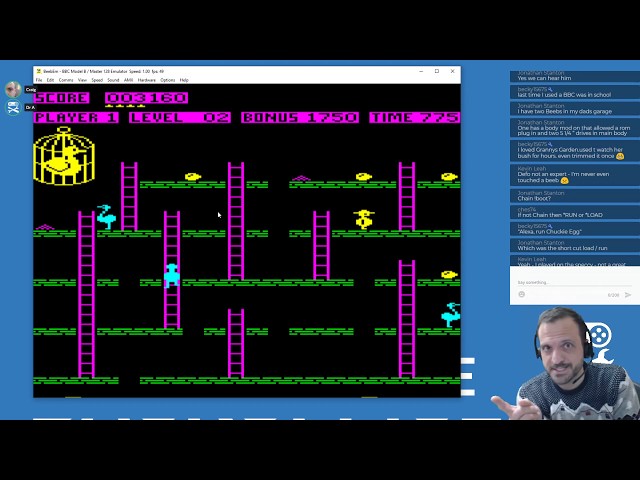 BBC Micro Chuckie Egg Stream