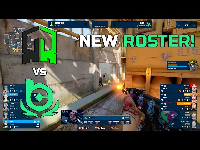 LAN DEBUT! BC.Game vs ROUNDS - Highlights - Elisa Esports BreakOut S1