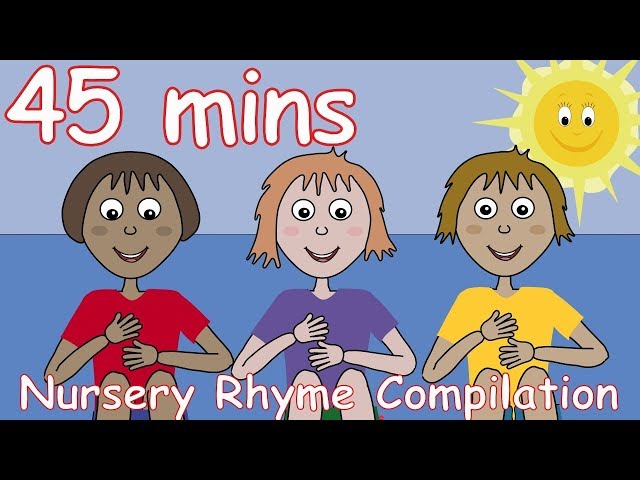 Wind the Bobbin Up! And lots more Nursery Rhymes! 45 minutes!