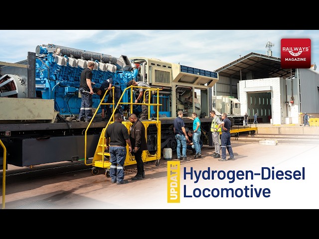 Hydrogen-Diesel Locomotive Update | Commissioning and Namibia Trials with Roy Campe