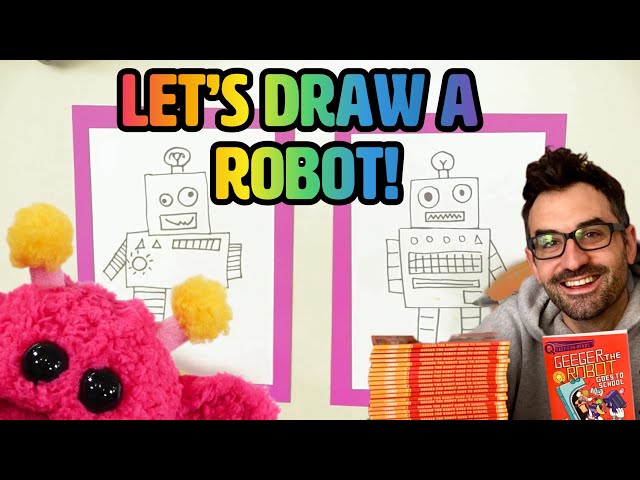 Learn to Draw a Robot with Jarrett Lerner! Author / Illustrator - Nimalz Kidz