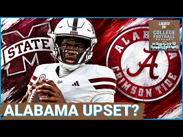 UPSET ALERT? Mississippi State, Kamario Taylor MUST do This to Upset Alabama--USC in NEED of Rebound