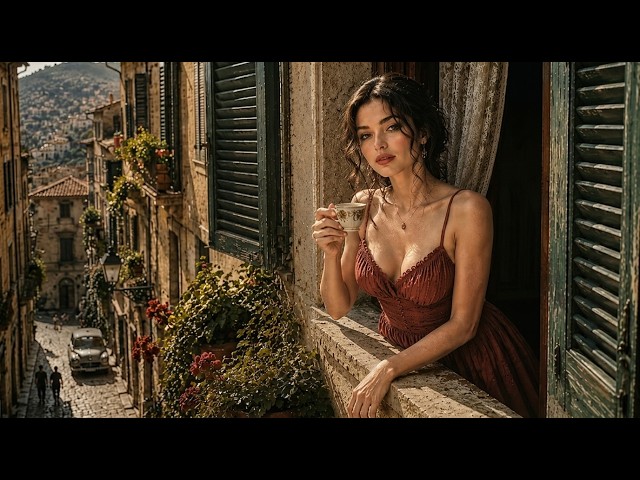 Resta Con Me a Taormina 🇮🇹 | Vintage Italian Love Song | A Summer of Love in Sicily