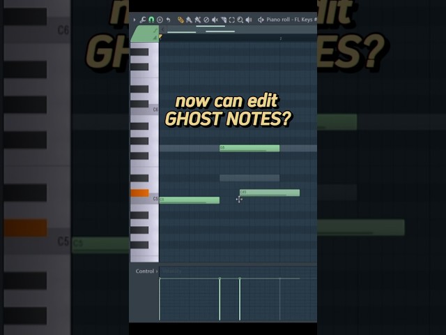 I Can't Believe You Can Edit Ghost Notes in FL Studio🔧 #shorts #shortsfeed #flstudio