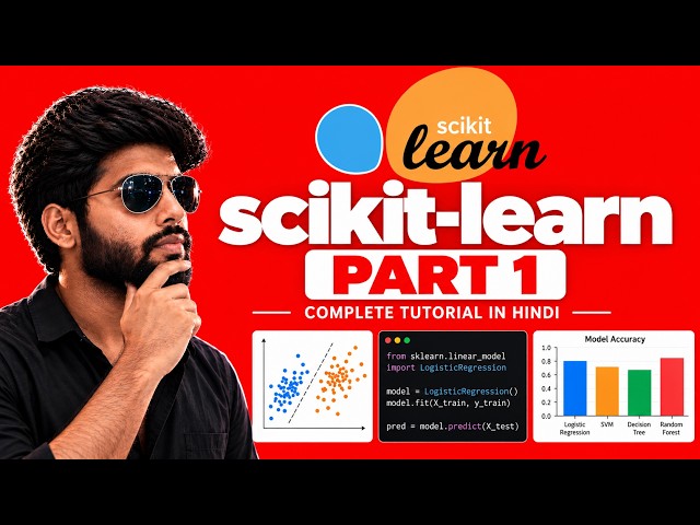 Scikit-learn Part 1 🤖 | Complete Machine Learning Practical in Hindi | Python ML