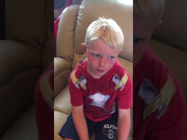 Graham singing his song