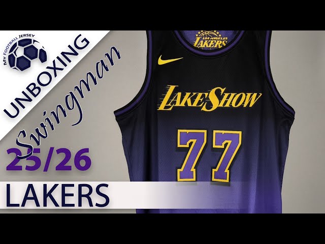 Los Angeles Lakers Royal Blue City Edition 25/26 Doncic (GrKits) Swingman Version Unboxing Review