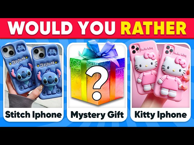 Would You Rather - MYSTERY Gift Edition 🎁🌈✨ Daily Quiz