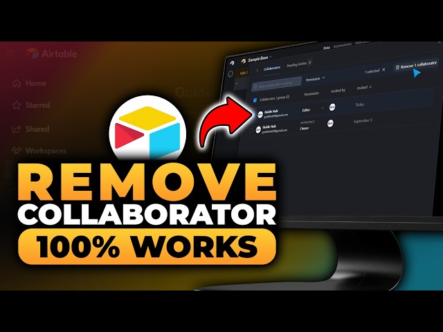 How To Remove a Collaborator On Airtable (𝟮𝟬𝟮𝟲) | 100% WORKS | NO Yapping, To The Point & EASY!