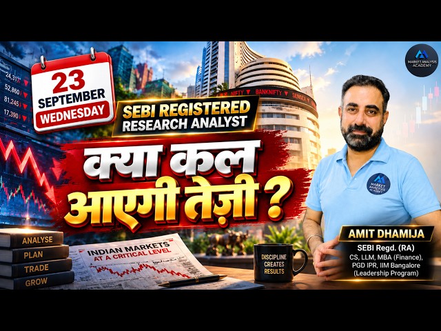 🔴LIVE Nifty Setup Alert!⚠️ Big Warning for Nifty Traders | FII DII Data Reveals Something Big