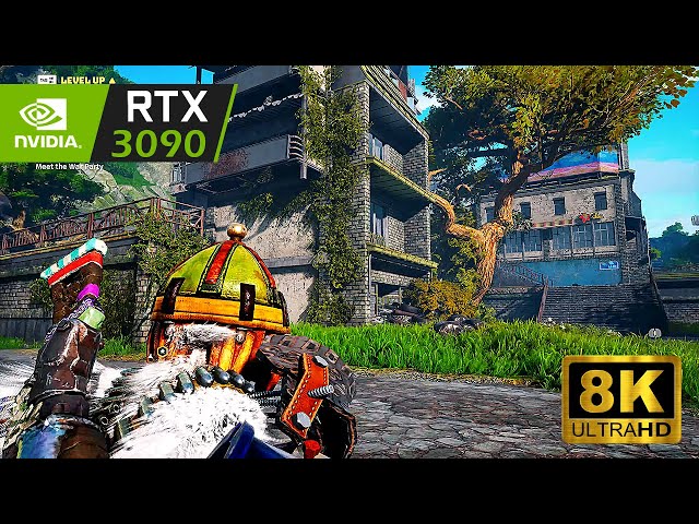 [8k] Biomutant - Beautiful & Vast Open World Locations & Fluf Hulk Boss Fight Gameplay | RTX 3090