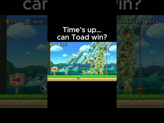 Can Toad beat Hammer Bros in Super Mario Maker 2 #mario #nintendoswitch #nintendo