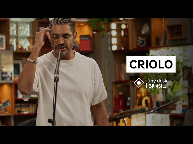 Criolo: Tiny Desk Brazil