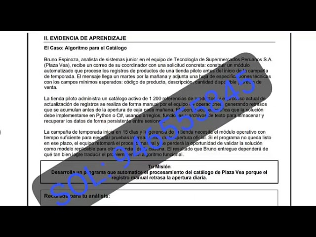 FUNDAMENTOS DEPROGRAMACIÓN RESUELTO