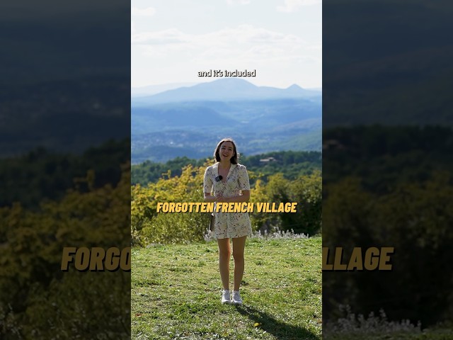 Discover TOURTOUR | a medieval village in Provence frozen in time 🏰💜