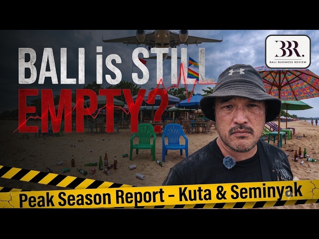 More Flights, Empty Beaches & Streets: Bali's Peak Season Paradox | Game Over for Kuta & Seminyak?
