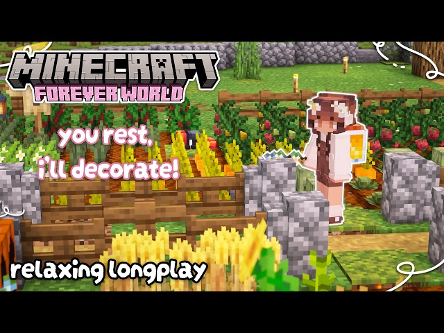 getting my cozy farm together | relaxing minecraft longplay 🌷