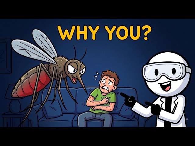 Why Do Mosquitoes Always Bite ME?