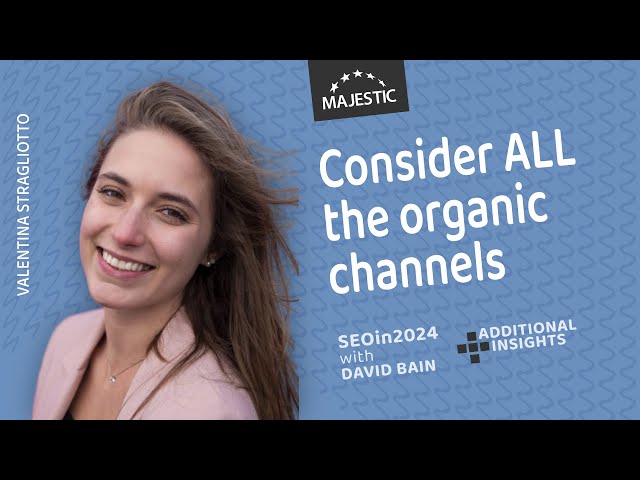 We must consider all the organic channels and make them work in synergy - Valentina Stragliotto