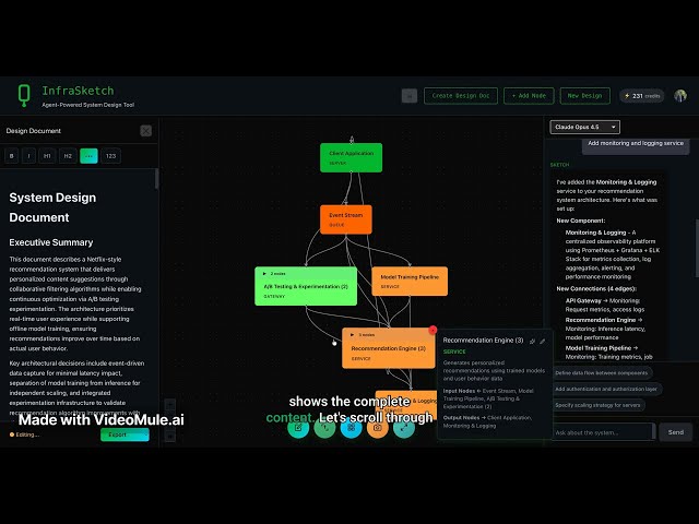 InfraSketch Full Tutorial