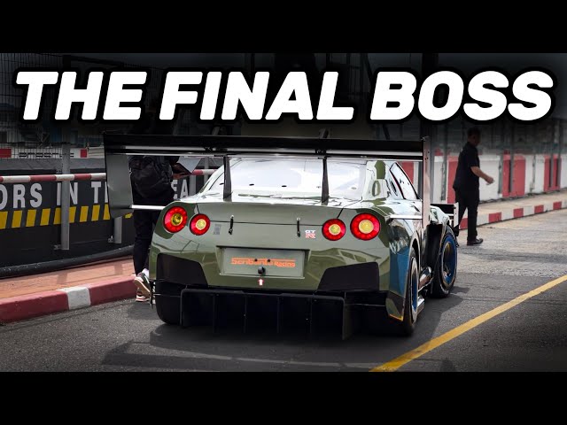The Craziest GT-R in the World! 🦖 (1,600HP Hillclimb R35) | Tracktion Track day🔥