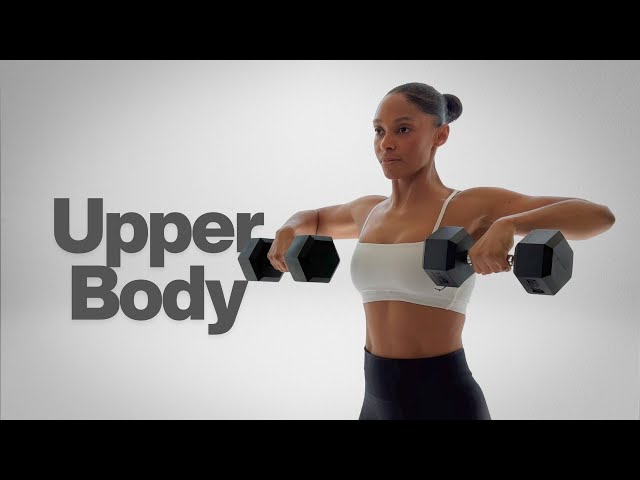 20 minute Upper Body Tone and Strength Dumbbell Routine