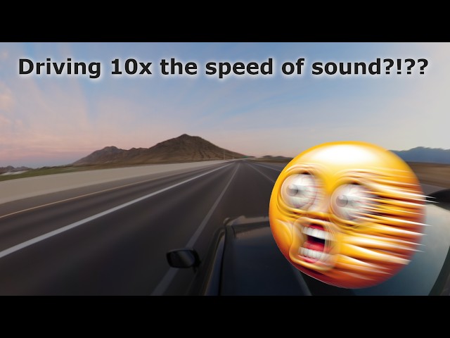 Driving at Mach 10 from Los Angeles to Phoenix (360 Degree Timelapse)