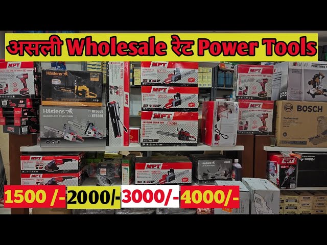 Power Tools | Hand Tools | Power Tools in Wholesale | Goodwill Machine Tools | Punjab