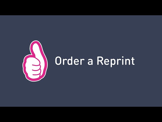Reprint Existing Artwork File