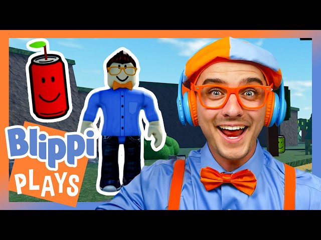 Find the Cans! | Blippi Plays | Educational & Gaming Videos for Kids