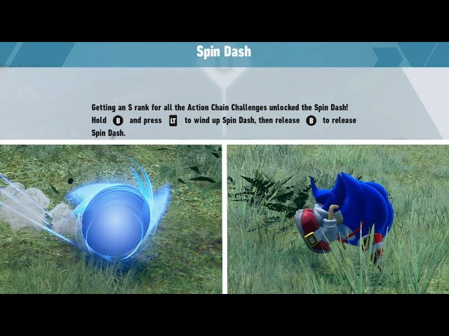 Sonic Frontiers DLC - Spin Dash Gameplay (How to Unlock Spin Dash)