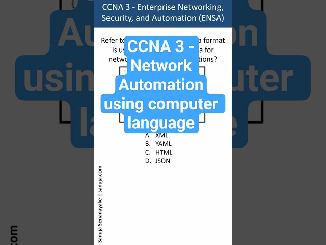 Identifying data format - CCNA Bite 50