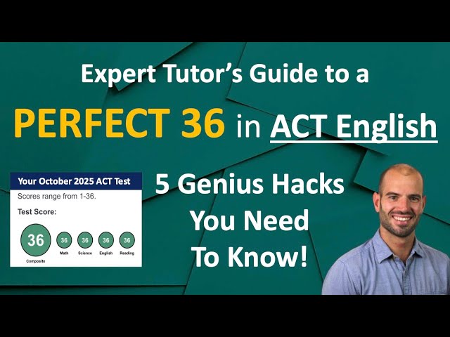 NEW ENHANCED ACT - Boost Your ACT English Score in 10 Minutes!
