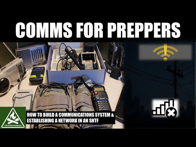 COMMS FOR PREPPERS | How to Build a Communications Network for SHTF, Disaster & Survival