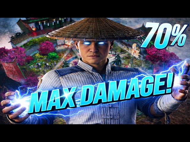 MAXING OUT ON DAMAGE WITH RAIDEN AND JANET CAGE! *70%*: MORTAL KOMBAT 1!