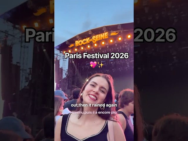 Paris stole my heart, Rock en Seine stole my voice 🎤🇫🇷💖 #paris #rockenseine #parismusic