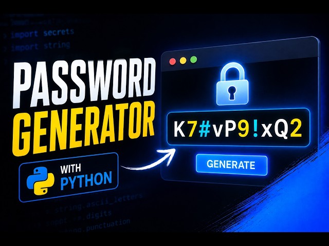 I Built a Password Generator with Python