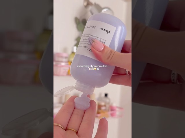 EVERYTHING SHOWER ROUTINE🧖🏼‍♀️💫🧴🛁🌟 full video on youtube🤍