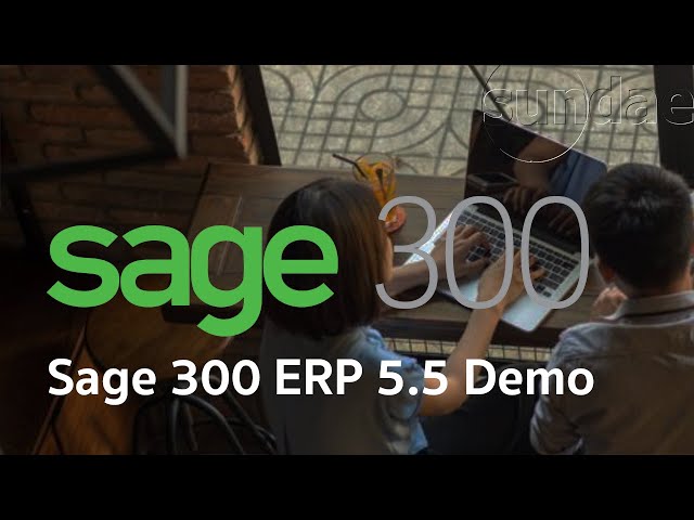 Sage 300 ERP 5.5 (Accpac) Demonstration