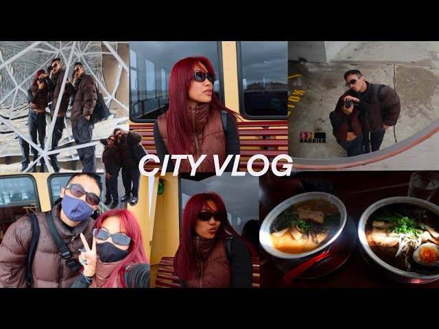 first vlog: day in the city