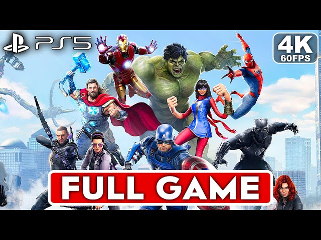 MARVEL'S AVENGERS Gameplay Walkthrough Part 1 FULL GAME [4K 60FPS PS5] - No Commentary