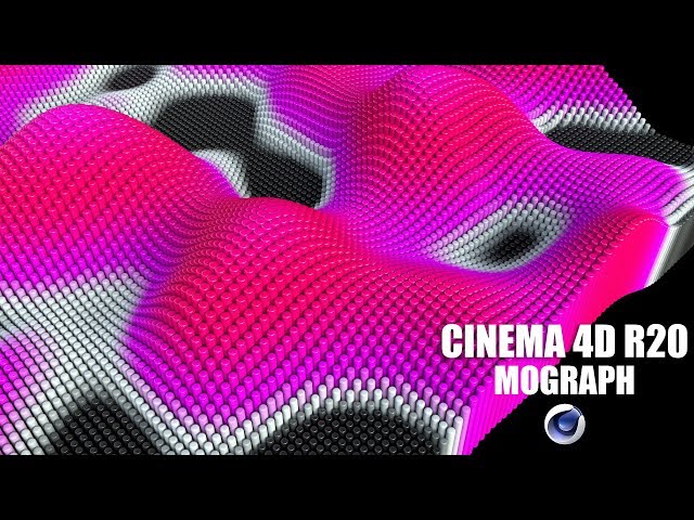 Cinema 4D R20 - Colorful Shader Effector