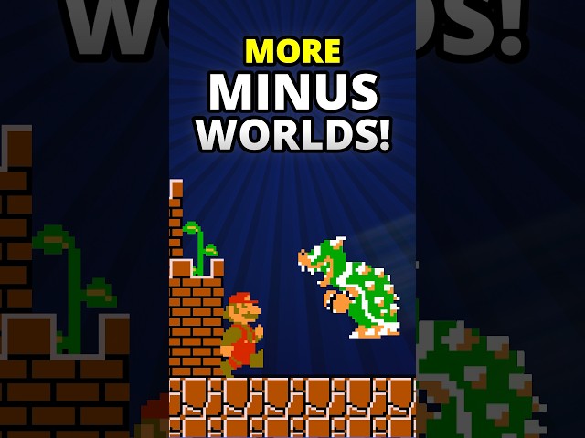 Minus Worlds in Super Mario Ports 👀