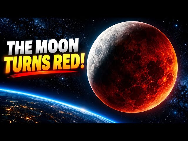 THE MOON TURNS RED AGAIN… But SCIENCE Explains Why