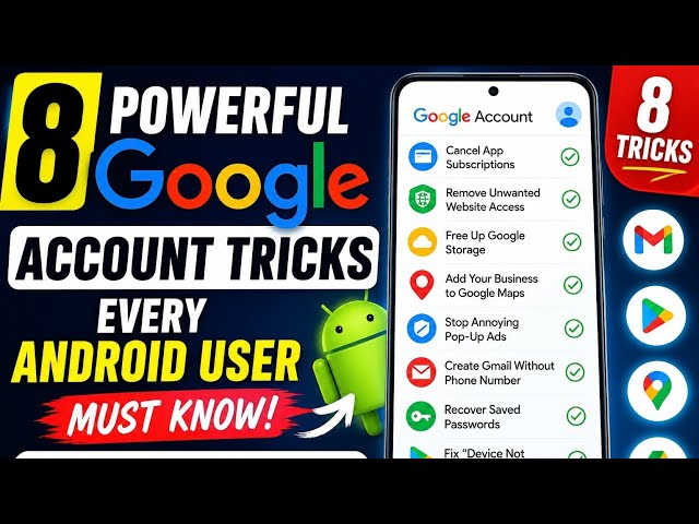 8 Essential Google Account Settings Every Android User Should Change