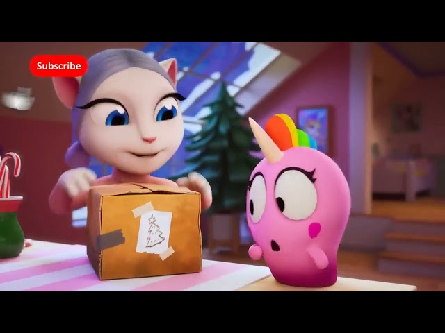 Talking Angela in the City 🎄 Christmas Compilation 2026 🎅 | Data Evolution
