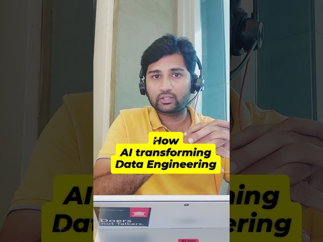 How AI transforming Data Engineering. #ai #azure #dataengineering