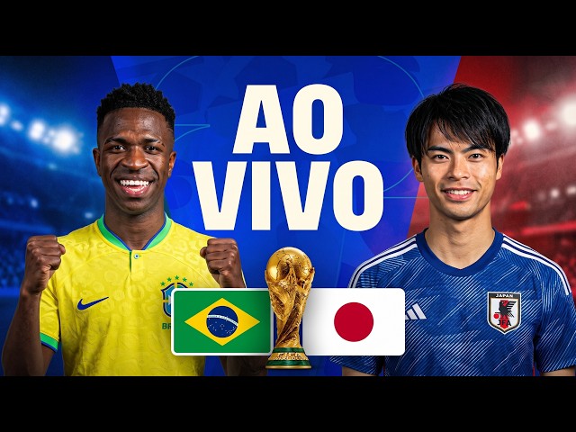 🔴 | AO VIVO | BRASIL X JAPÃO COPA DE 2026 | JOGO AO VIVO DA COPA DO MUNDO DO NGR COM NEYMAR AO VIVO!