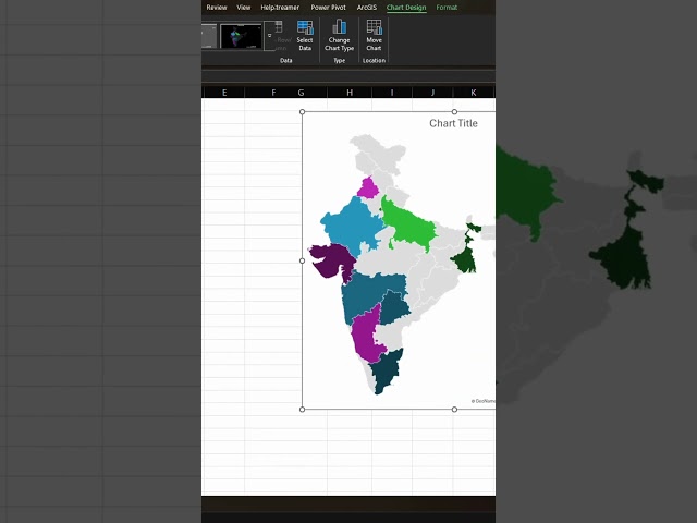 Excel Map Chart